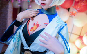[Фото косплея] Популярный Coser Nizo Nisa - Azur Lane Kaga