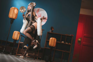 [Internet-beroemdheid COSER-foto] Anime-blogger Feng Jiangjiang v - Louis IX cheongsam