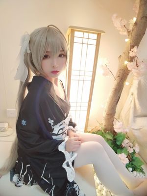 【COS福祉】二次元美古川神楽-ドーム着物