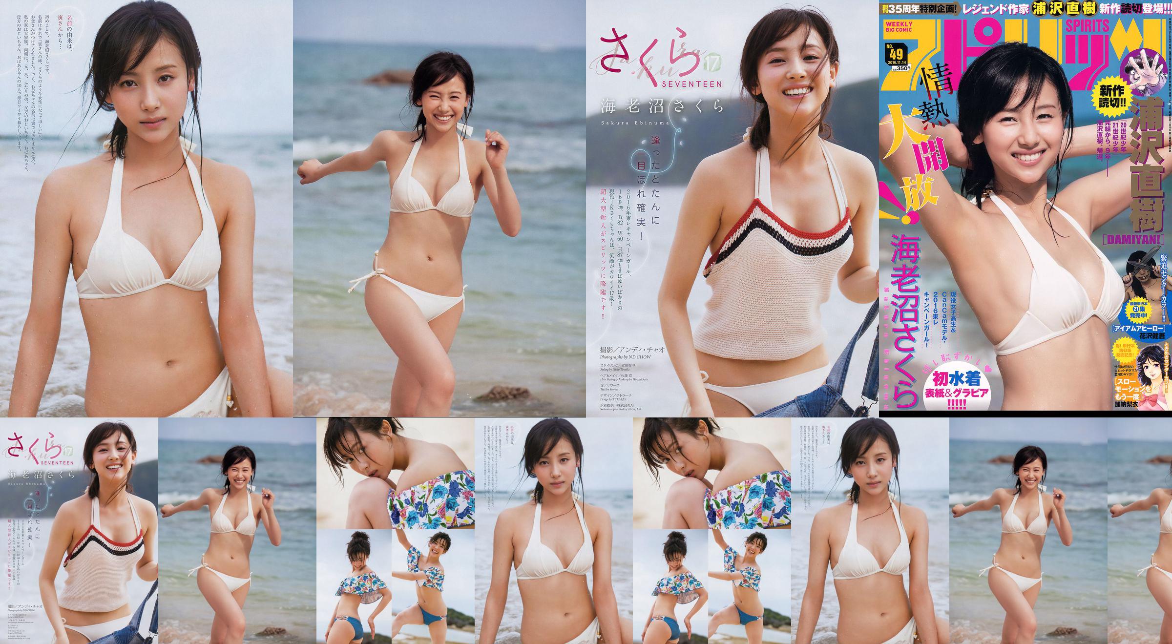 [Grands esprits de la bande dessinée hebdomadaire] Ebinuma さ く ら Magazine photo n ° 49 2016 No.b917a2 Page 1