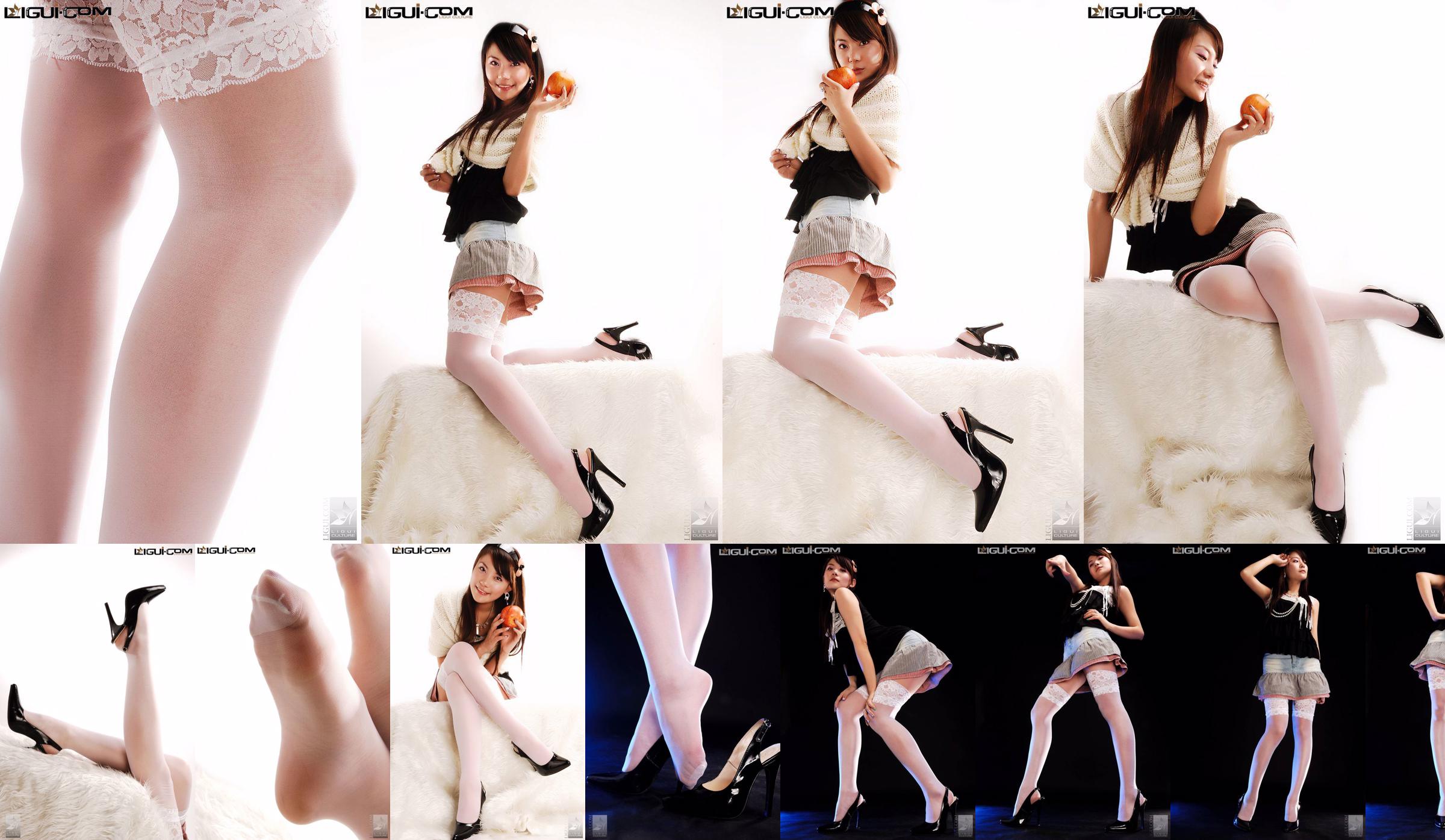[丽 柜 LiGui] Model Long Yang "Silk Love Socks" Zijden voetfoto foto No.79b8ab Pagina 1