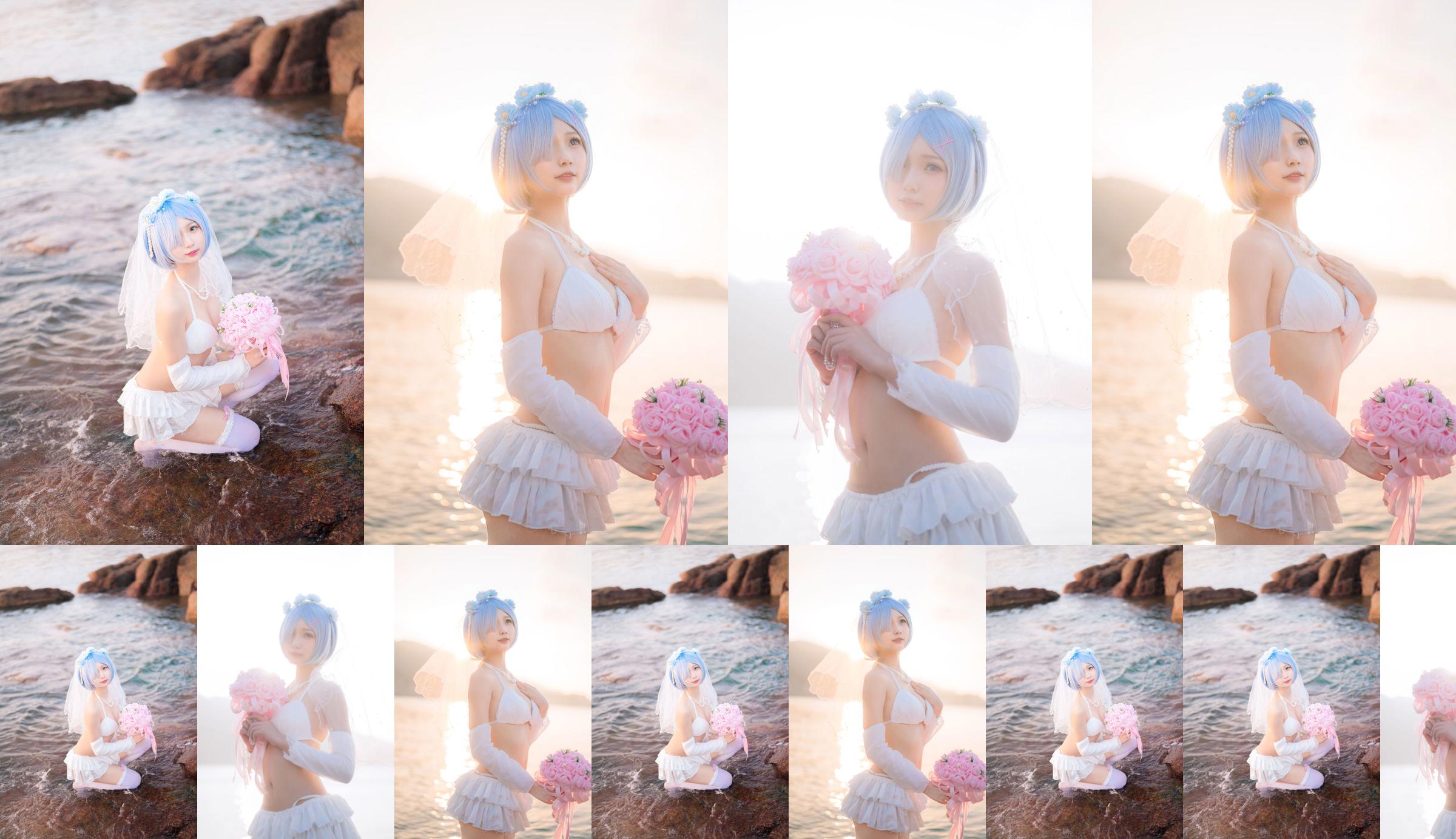 [COS phúc lợi] Orange Meow - Váy cưới Rem Seaside No.b98419 Trang 1