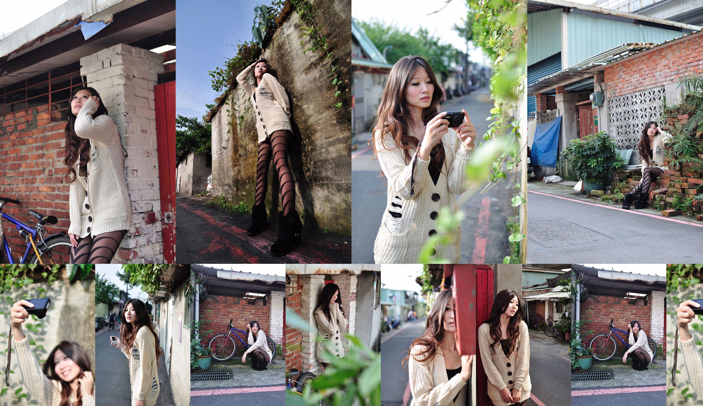 Model kecantikan Taiwan Pink "Di Luar Jalan Yongchun" No.aa5233 Halaman 1