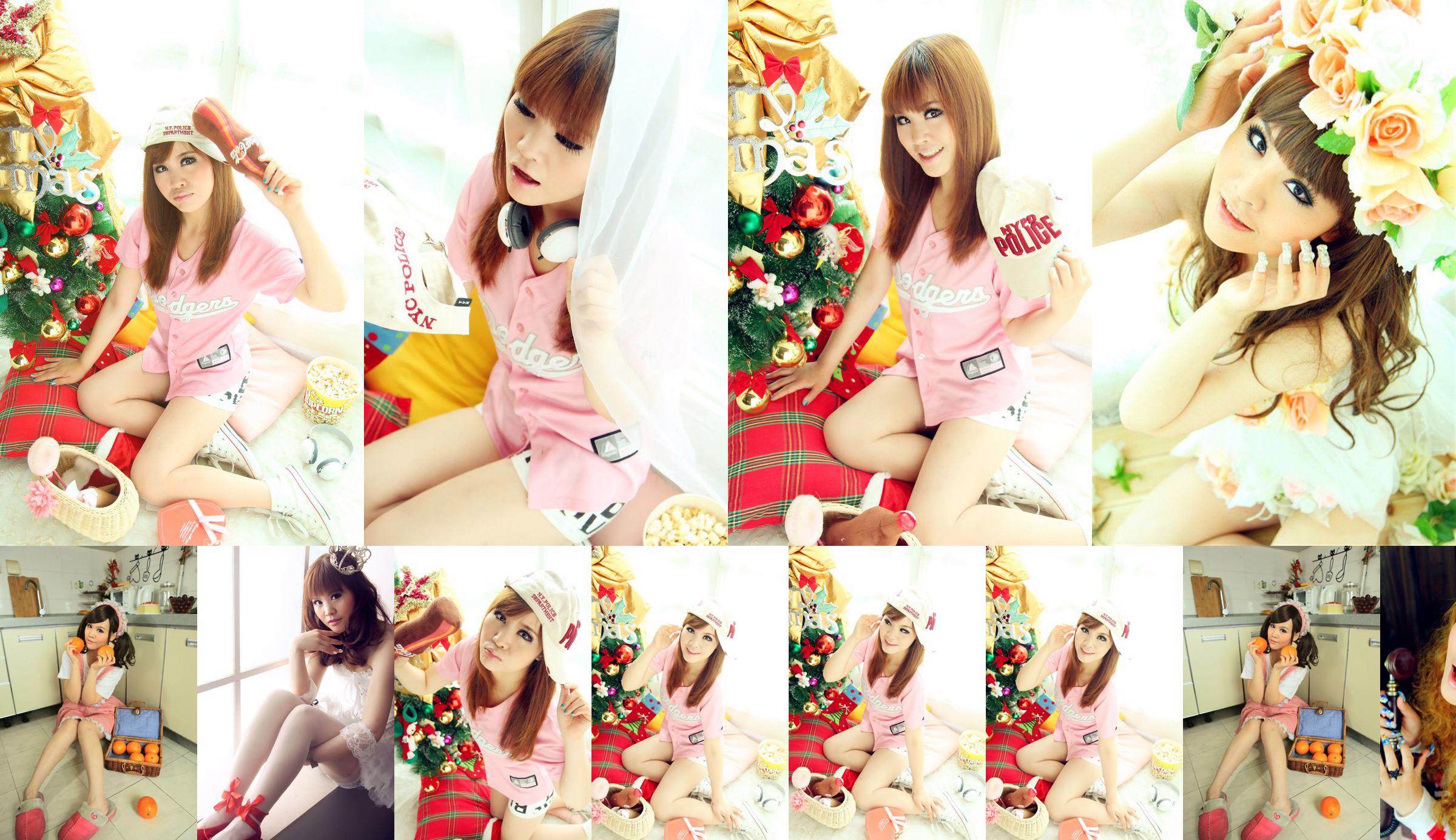 นางแบบสาวชาวไต้หวัน Iris Ai Qien "Various Photographic Pictures" Collection No.afc881 หน้า 1