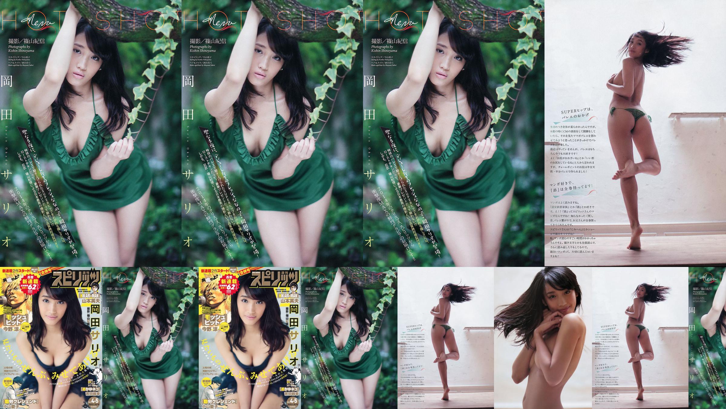 [Young Magazine] 오카다 로사리오 2015 년 No.04-05 사진 杂志 No.7048a9 페이지 1