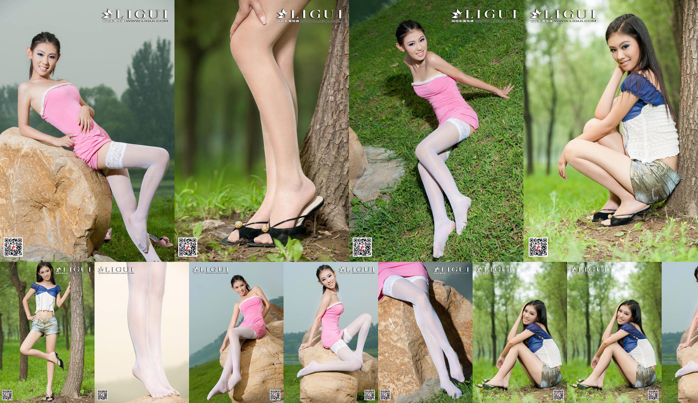 [丽 柜 Ligui] Người mẫu Wei Ling "Cô gái chân dài" Chân dài No.38468a Trang 1