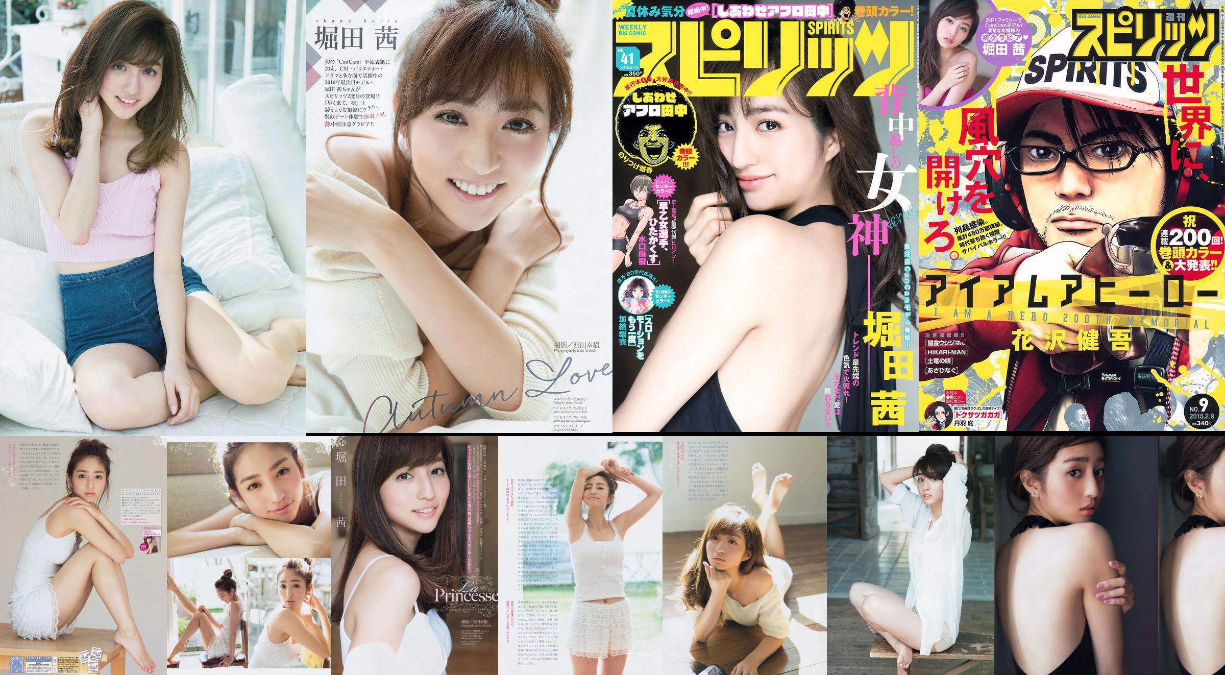 【ウィークリービッグコミックスピリッツ】堀田茜2015No.09フォトマガジン No.fb82e9 ページ1