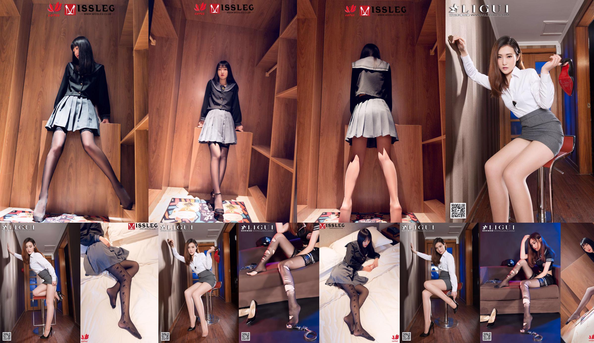 モデルプロミス「シルキーフィートとハイヒールのOLビューティー」[LiguiLiGui]美しい脚と翡翠の足の写真 No.a4a2b4 ページ1