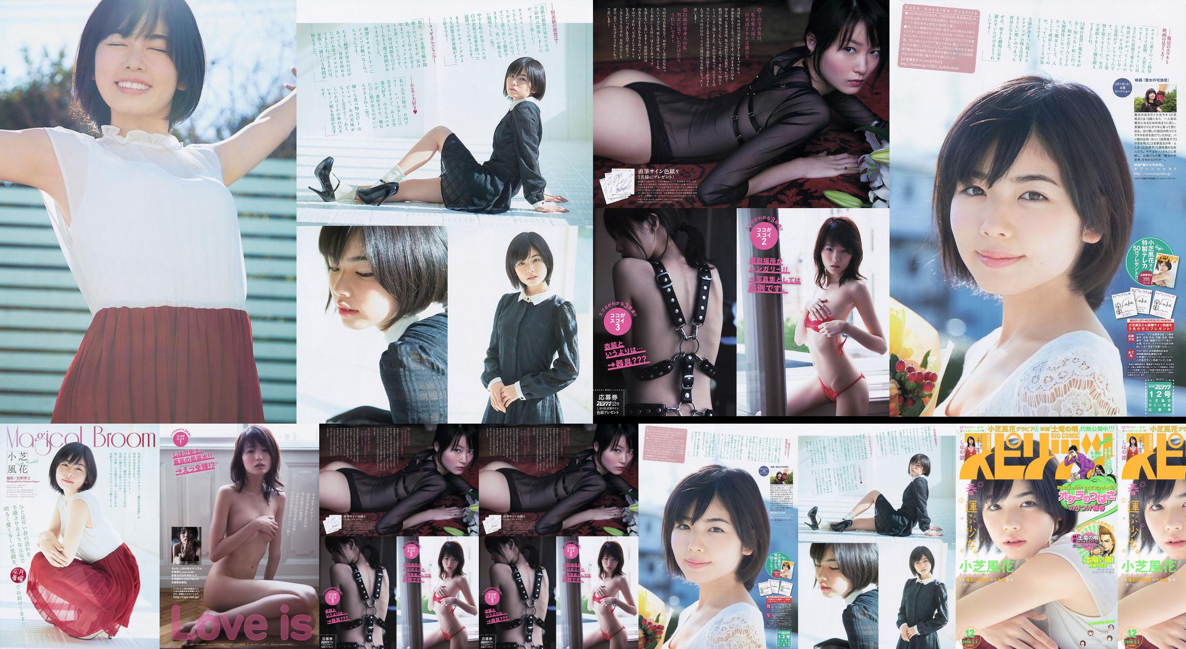 [Weekly Big Comic Spirits] 小芝風花 しほの涼 2014年No.12 写真杂志 No.422343 第1页