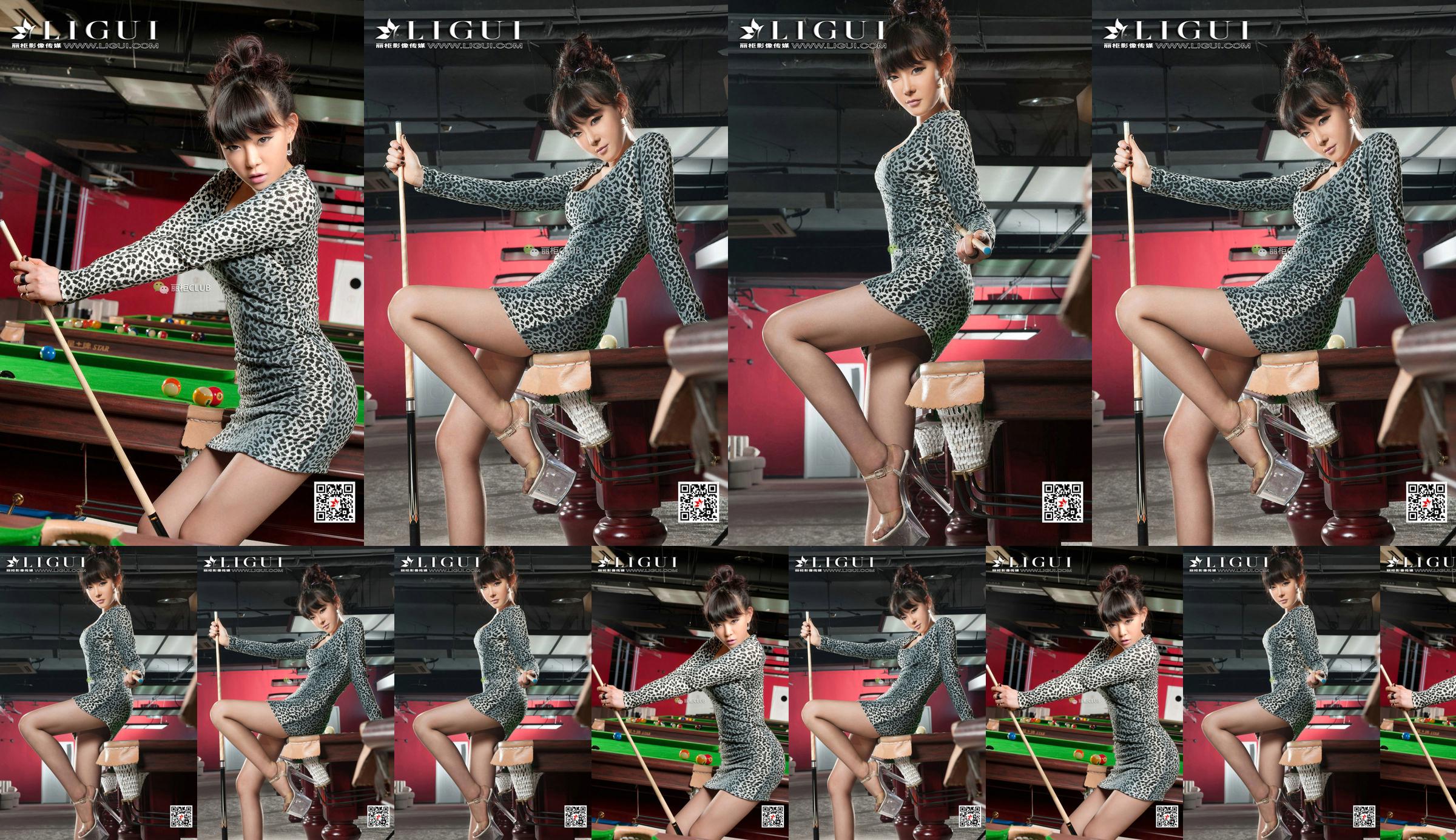 Model Linthia "Leopard Pool Girl" [丽柜Ligui] No.dc8ce8 Page 1
