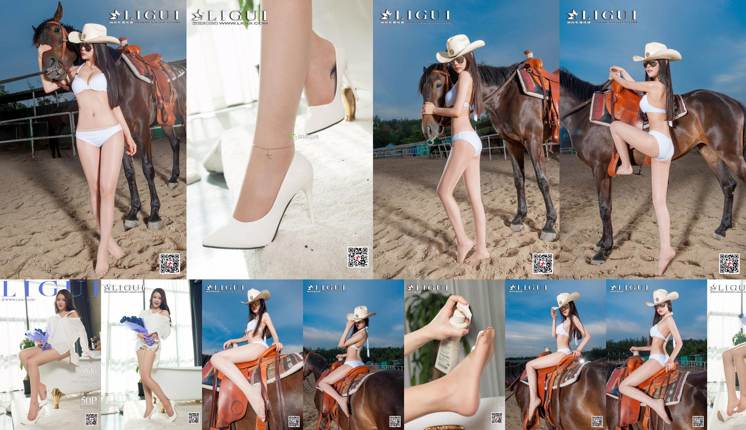 Beenmodel Yoki "Bikini Girl" [丽 柜 Ligui] Schoonheid op internet No.a61d62 Pagina 1